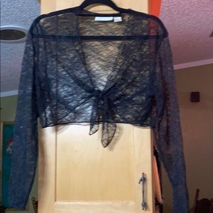 Sexy Victoria’s Secret nylon and silk shrug